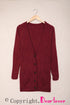 Front Pocket And Buttons Closure Cardigan